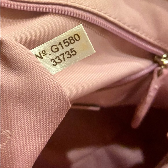 Coach Mini Nolita Satchel Pebble Leather Marshmallow Pink Handbag - Picture 6 of 9